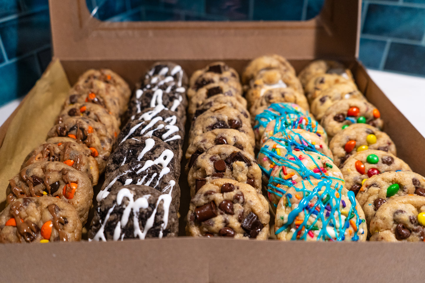 40 Mini Cookies Party Pack